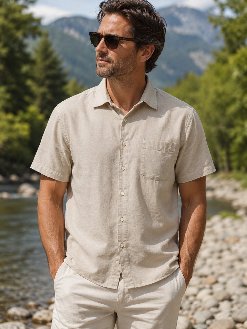 Vtg. Jack Lipson Sport Short Sleeve Shirt